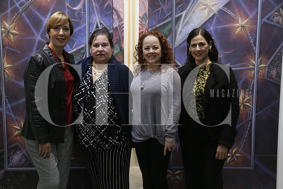 Carmen Lobo, Sandra Avilés, Ángela Cervantes y Claudia de Sosa