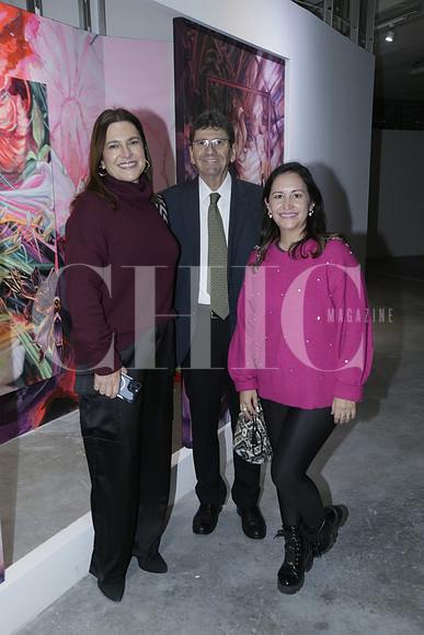 Gabriela Mata, Arturo Garza y Kristel Hernández