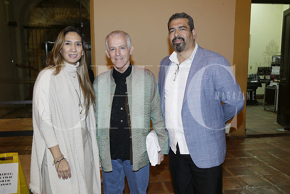 Betsabé Rocha, Rodney Zelenka y Emir Guerrero (2)