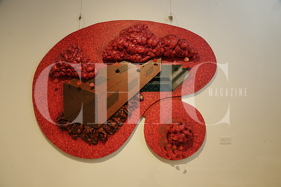 Red Rain del artista Rodney Zelenka