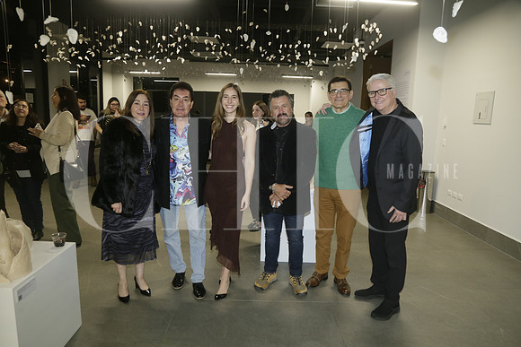 Gloria Zambrano, Horacio Saenz, Patricia Zambrano, Enrique Bravo y Alfonso Ochoa y Rogelio Zambrano