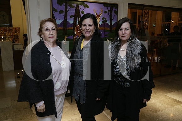 Patricia Valle, Elisa Marino y Elisa Valle