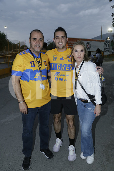 Marcos Rueda, Maximiliano Rueda y Gera Rodríguez de Rueda