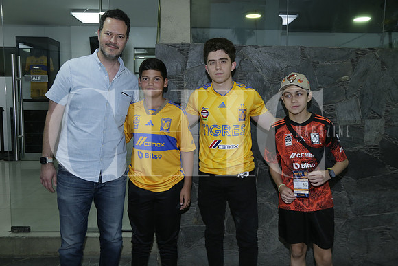 Raul Pérez, Bernardo Pérez, Diego Tame y Enrique André Aragonez