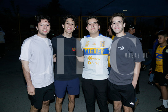 Rubén Velazco, Ángel Taboada, Rafael Guerra y Javier Castillo