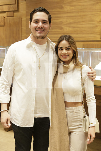 Arturo Barajas y Carolina Flores Carranza
