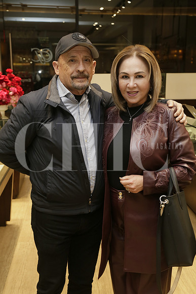 Juan Antonio González y Adriana Garza