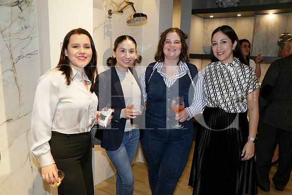 Clara Torres, Arely Aguilar, Valeria Martínez y Fernánda Martínez