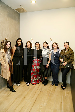 Sarahi Tamez, Sofia Topete, Mina Marcano, María Sánchez, Fernanda Martínez,  Valeria Martínez y Lesly Torres (2)