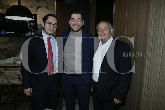 Joaquin Salazar, Filiberto Tellez y Francisco Vargas
