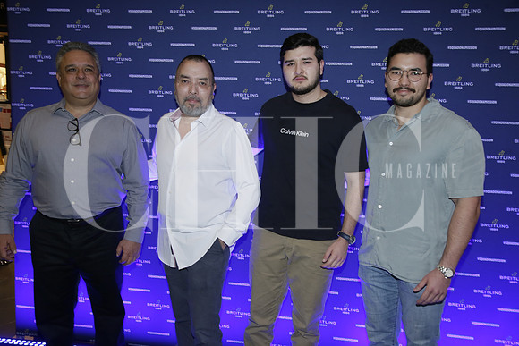 Eduardo Torres, Andrés Romo, Patricio Romo y Jorge Romo