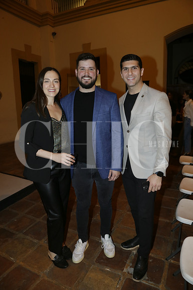 Sofia Garibay, Adrián Machuca y Steven Handal (2)