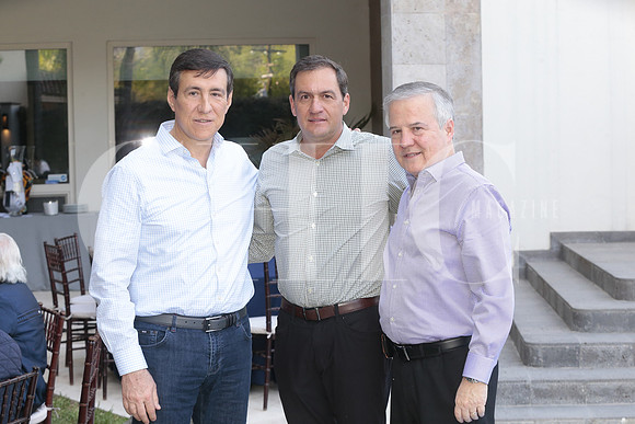 Alejandro Llovera, Jorge Sagahon y Humberto Llovera 2