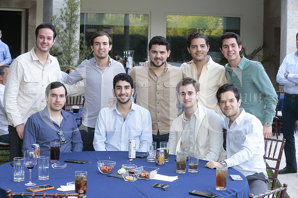 Carlos Llovera, Enrique Rousseau, Andres Llovera, Humberto Llovera, Fernando Llovera, Rafael Ortiz, Antonio Berumen y Diego Garza 4