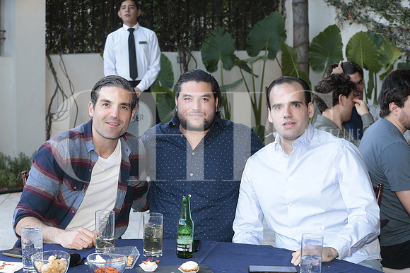 Oscar Velasco, Carlos Perez Maldonado y Eduardo Garza 2
