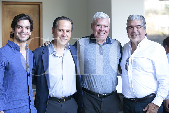 Rodolfo Treviño Hayek, Carlos Llovera, Eric Gustavson y Rodolfo Treviño 5