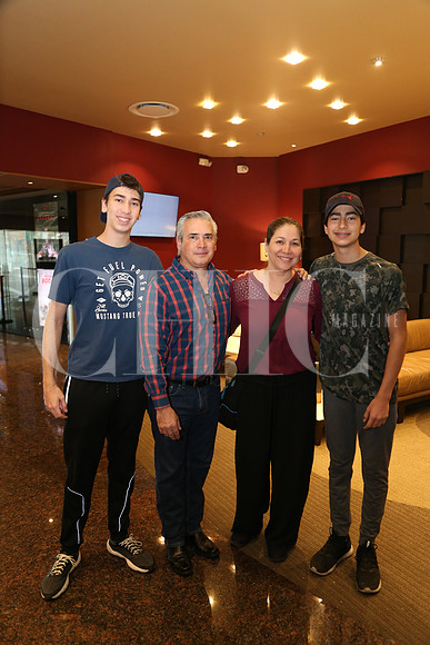 Alberto Quiroga, Arturo Quiroga, Katy Villarreal de Quiroga y Alfonso Quiroga
