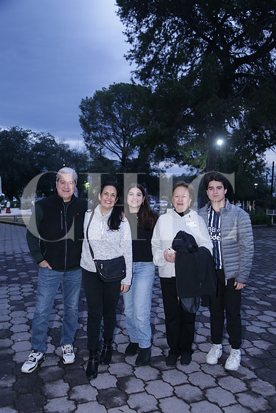 Andrés Canales, Paola Rosso, Luciana Canales, Nina Moreno de Rosso y Mateo Canales 1