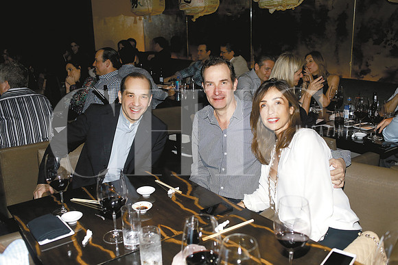 Pablo Mejía, Timoteo González y Magaly Maldonado de González