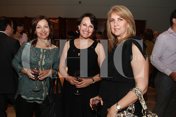 Lucina González, Rosa María Aguilar de Fonseca y Sara Cantú de Díaz