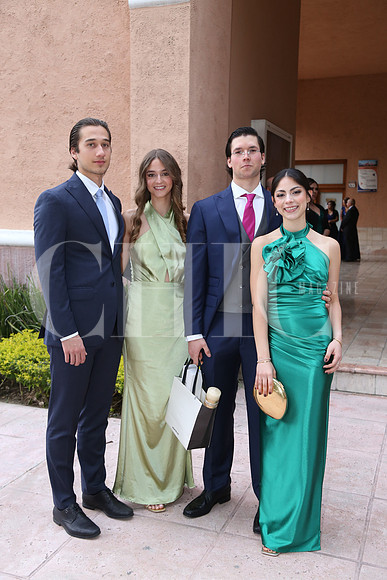 César Mena, Vanesa Arnaud, Francisco González y Emilia Montes