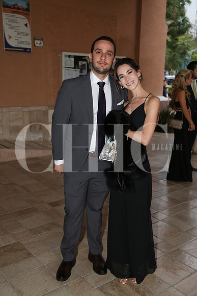 Christian Bujaidar y Mariana Belarde