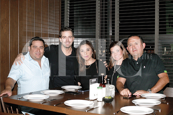 Manelik Martínez, Mane de la Parra, Gabriela Martínez, Marisol Figueroa y Manuel Ortiz