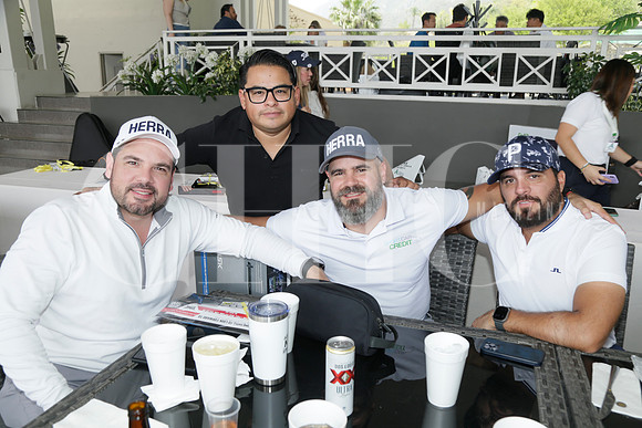 Mario García, Luis Ernesto Vázquez, Carlos Leal e Iván González