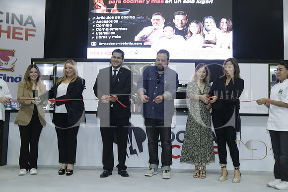 Daniela Martínez, Perla Elizondo, Daniel García, Ricardo Ganem,  Laura Cantú y Cristina Canales (5)