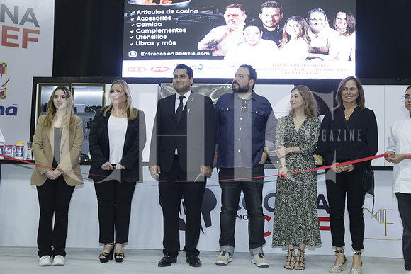 Daniela Martínez, Perla Elizondo, Daniel García, Ricardo Ganem,  Laura Cantú y Cristina Canales