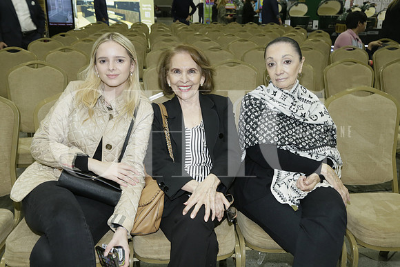 Fernanda Martínez, Perla Larralde y Susana Gandara