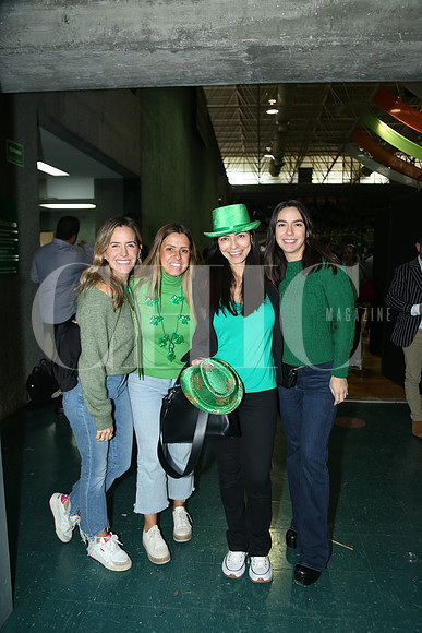 Daniela López, Ana Celia Bortoni, Lily García y Lety González