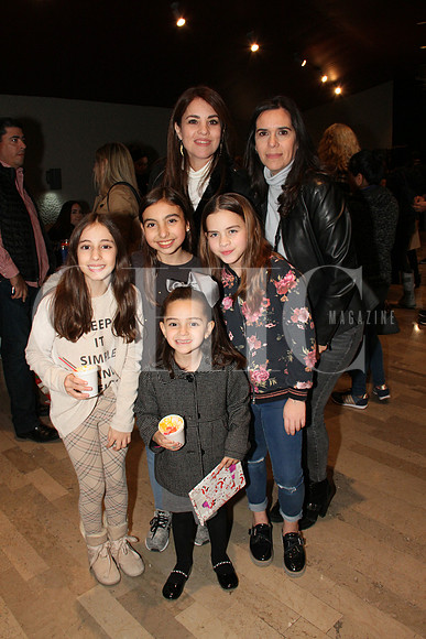 Sofia Medina, Mariana Martinez, Alexa Furber, Roberta Guerrero, Carolina Flores y Aniza Farias