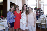 Lucila Zamora de Velarde, Gabriela Fuentes, Marcela Valadez de Joffroy y Fernanda Treviño de Garza