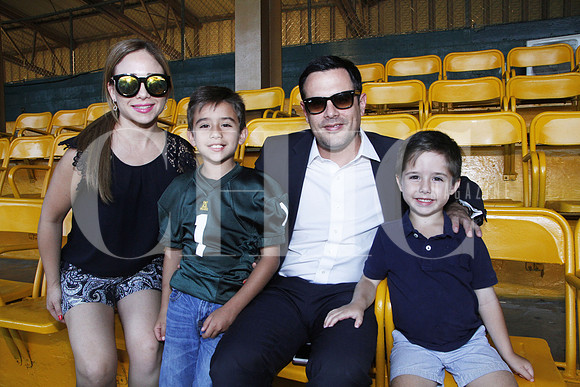 Xóchitl Silva, Marcelo Chapa, Roberto Chapa y Bernardo Chapa