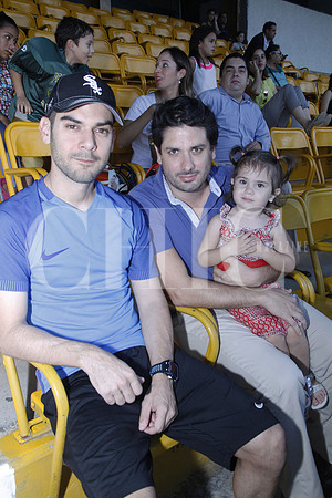 Gerardo Jaymez, Marcelo Fernández y Gemma Fernández