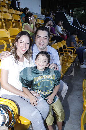 Salvador Guerra, Érika de Guerra y Salvador Guerra