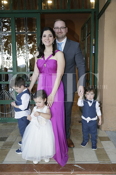 Yaniz Elizondo de Hinojosa, René Hinojosa, Andres Hinojosa, Ana Daniela Hinojosa y Elias Hinojosa