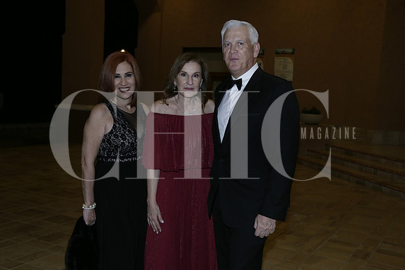 Laura Pérez, Caty de Bueno y Guillermo Bueno
