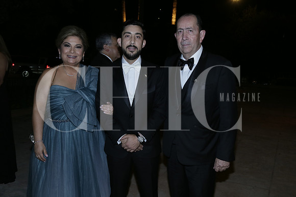 Nancy García de Gallegos, Gonzalo Gerardo Gallegos y Gonzalo Gallegos