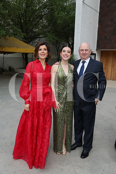 Norma Castelo, Mónica Turner y Fernando Turner