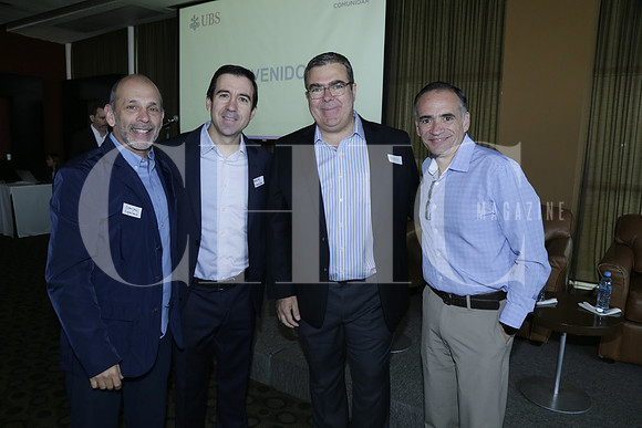 Juan José Copelan, Rodolfo García, Mauricio Zambrano y Jesús Pérez