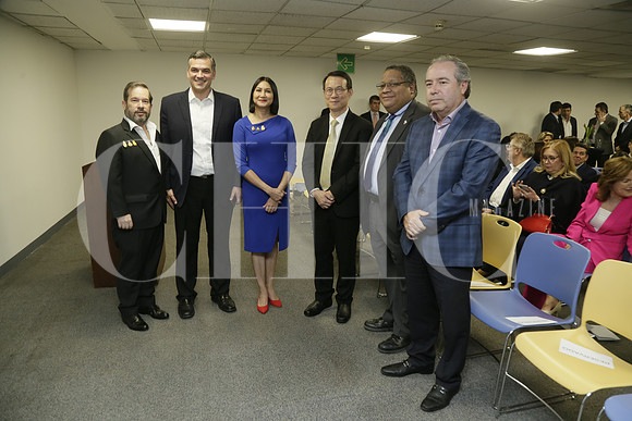 Jorge De la Garza, Mauro Garza, Puk De la Garza, Paisan Rupanichkij, Roger C. Rigaud y Fidel Gracida