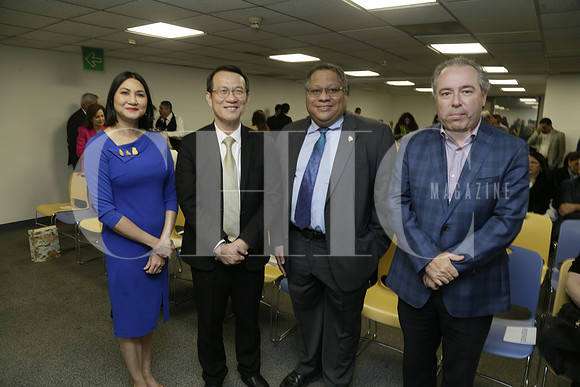 Puk De la Garza, Paisan Rupanichkij, Roger C. Rigaud y Fidel Gracida (2)