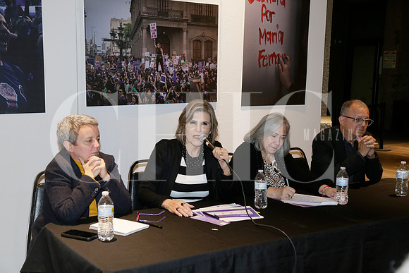 Mariana Gabarrot, Myrna Elia García Barrera, Ana Delia García y Francisco José Camacho (2)