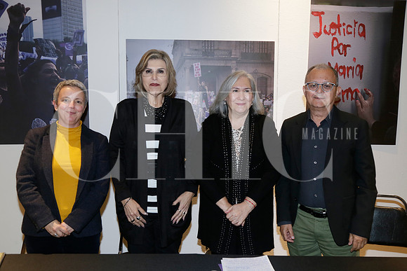 Mariana Gabarrot, Myrna Elia García Barrera, Ana Delia García y Francisco José Camacho (3)