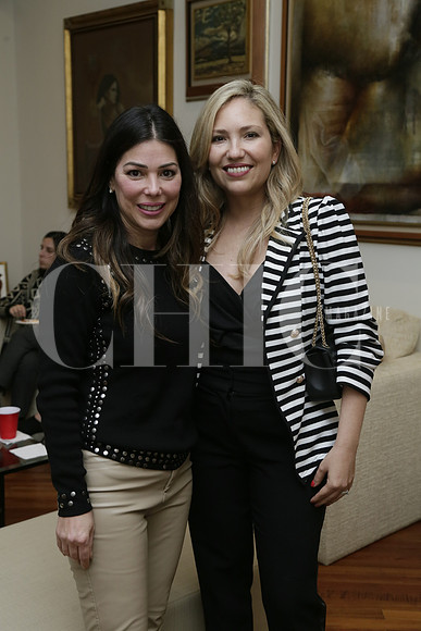 Marcela de Garza y Cynthia Arellano de González