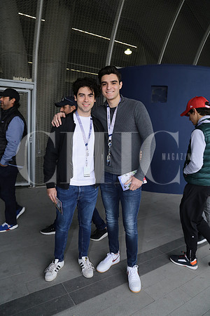 Marcelo Serrano y Faisal Hernández