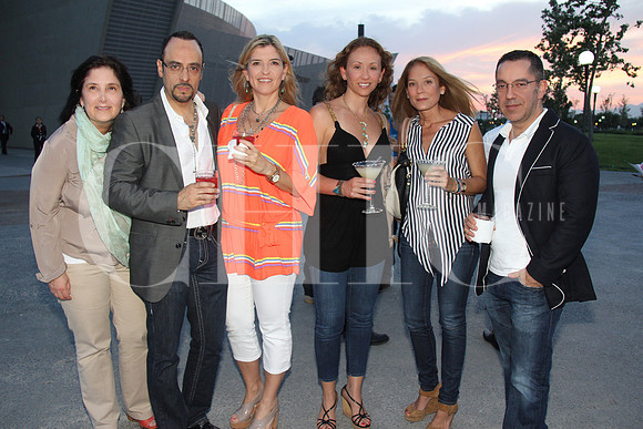 Cucú de Odriozola, Gerardo Barrios, Marcela Odriozola, Verónica Sánchez, Emma Ramírez y Carlos Barragán