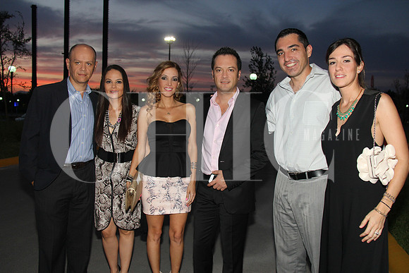 Alejandra Lasheras, Paola de Lasheras, Érika Guerra, Mario Castaño, Enrique Abaroa y Mariana Robles